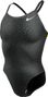 Costume da bagno intero Nike Swim Hydrastrong Delta Black Donna