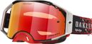 Oakley Airbrake MX-mountainbike-bril van Troy Lee Designs, zwart holo/Prizm MX Torch Iridium / Ref.: OO7046-H6