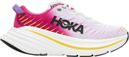 Hoka Bondi X Women's Running Shoes White Pink