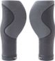 MARWI Grips Ergo 3-Composants Noir 128/128Mm - 2-Faces Ouvertes