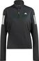 Adidas Own The Run Donna Nero 1/2 Zip Top