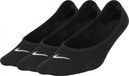 Nike Everyday Lightweight Socks (x3) Black Women