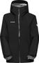 Giacca impermeabile Mammut Crater Light Hooded nera da donna