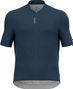 Odlo Zeroweight Short Sleeve Zip Jersey Blue
