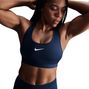 Women's Nike Swoosh Medium Support Blue Bra