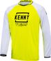 Maglia manica lunga Kenny Defiant Bianca / Gialla fluo