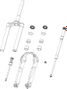 Cartuccia aria Rockshox BoXXer 38mm