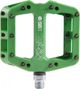 SB3 Kroma Composiet Groene vlakke pedalen