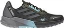 adidas Terrex Agravic Flow 2 GTX Women's Trail Shoes Black Blue