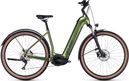 Refurbished Product - Cube Nuride Hybrid Pro 625 Allroad Easy Entry Shimano Deore 10V 625 Wh 29'' Green Shinymoss 2023 Electric Bicycle