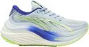 Chaussures Running Puma MagMax Nitro Bleu/Vert Femme