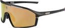 Endura Dorado II Brille Mattschwarz / Orange Linsen - Grün
