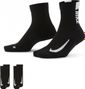 Socken (x2) Nike Multiplier Schwarz Unisex
