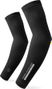 Manchettes de vélo Cyclisme Homme et Femme Manchettes thermiques ColdBlock Noir