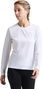 Felpa a maniche lunghe Montura Fresh Light bianca da donna