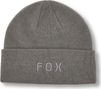 Beanie Fox Wordmark da donna grigio