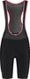 Cuissard Court Vélo Rogelli Core Colored Noir/Rose Femme