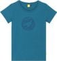 Technical T-Shirt Woman Lagoped Teerec Scribbled Blue