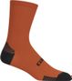 Chaussettes Giro HRC+Grip Orange / Noir