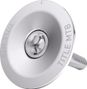 Handlebar Cap with Title 1 1/8″ Silver Clamp Star