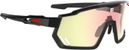 Azr Kromic Pro Race RX Sunglasses Black Red / Photochromic Red Screen