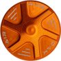 OAK Vorkkap Luchtkleppendeksel voor Fox/Rockshox vorken Oranje