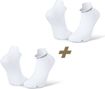 BV Sport Light 3D Ultra Short X2 Paar Socken Weiß