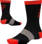 Calcetines Ride Concepts Ride Every Day Negro/Rojo
