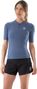 Compressport Trail Racing Postural Kurzarm Trikot Blau Damen