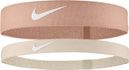 Fasce Nike Flex Rosa (x2)