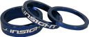 Insight 1-1/8'' x3 Spacers Blue