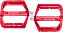 Paire de Pédales Plates Burgtec Penthouse MK5 Rouge Race