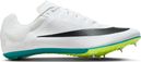 Chaussures d'Athlétisme Nike Zoom Rival Blanc/Vert Homme