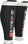 COMPRESSPORT Par de pantorrilleras R2 v2 (Carrera y Recuperación) Negro