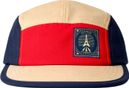 BV Sport 5-Panel Cap, Paris Blue/Red/Beige