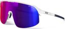 Lunettes Julbo Density Spectron HD 3 Blanc / Bleu - Groupama-FDJ