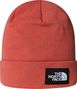 Unisex The North Face Dock Worker Recycled Mütze Rot