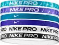 Nike Flex Classic Printed Mini Headbands (x6) Mehrfarbig