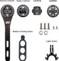 Support Progress PG-235C Cockpit Carbone pour Garmin/GoPro