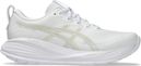 Chaussures Running Asics Gel-Cumulus 27 Blanc/Jaune Femme