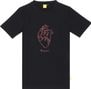 Lagoped Heart T-Shirt Black