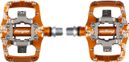 Hope Union TC Clip Orange Automatic Pedals