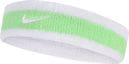 Bandeau éponge Nike Swoosh Blanc/Vert