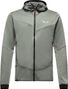 Polare da uomo Salewa Sella Crevasse Hoodie Grigio
