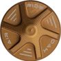 Capot de Valve OAK Forkcap Air pour Fourche Fox/Rockshox "Kashgold"