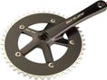 PEDALIER MONOVITESSE/FIXIE 46D L165 NOIR (DIAM 130/AXE CARRE 110.5)