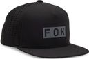 Fox Snapback Cap Wordmark Tech Black OS