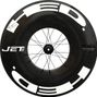 HED Jet 180 Rear Wheel 700mm | 12x142mm | CenterLock | Black/White