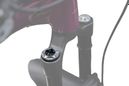 Capot HSC OAK Forkcap HSC pour Fourche Fox Argent