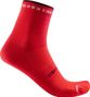 Castelli Rosso Corsa 11 Rood Damessokken